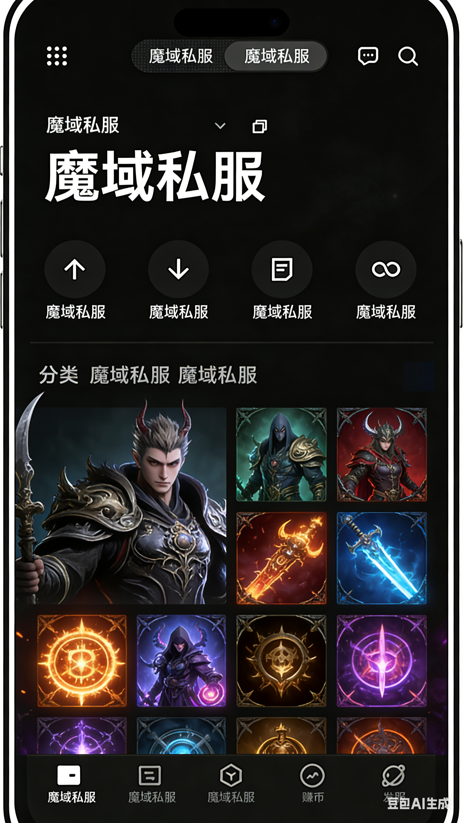 魔域SF装备材料副本挑战画面